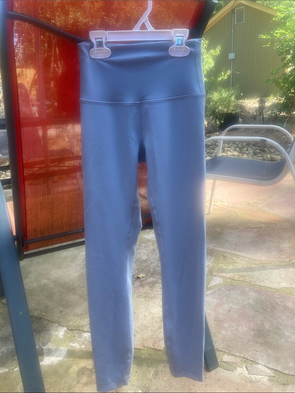 lululemon athletica High-Rise Full-Length Leggings in Dusty Blue - Picture 2 of 9